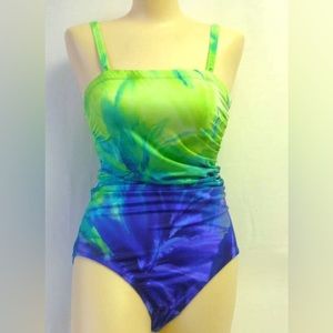 12 or 14 NWT removable straps bandeau swimsuit